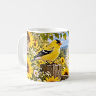 Find Your Sunshine Goldfinch Coffee Mug