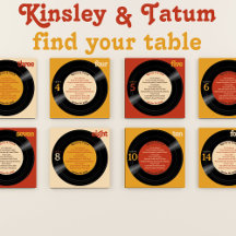 Find Your Table Groovy Red Orange Wall Decal