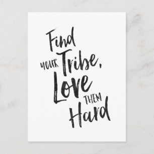 Find Your Tribe - Inspirational Card