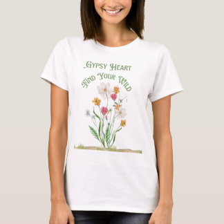 Find Your Wild Floral Graphic Tee- Botanical Tee