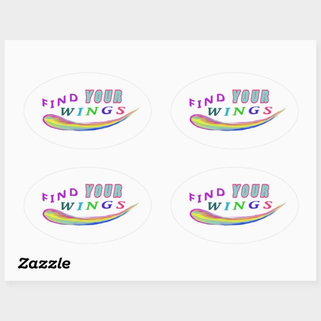 FInd Your Wings Sticker (Sheet)