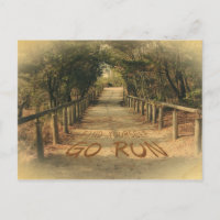 Find Yourself Go Run Park Jogger Motivational