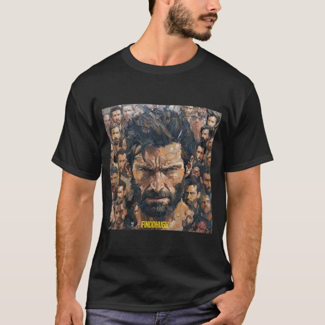 FINDDHUGH - Hugh Jackman inspired T-shirt (Front)