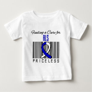 Finding a Cure For ALS PRICELESS Baby T-Shirt