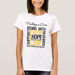 Finding a Cure For Childhood Cancer T-Shirt