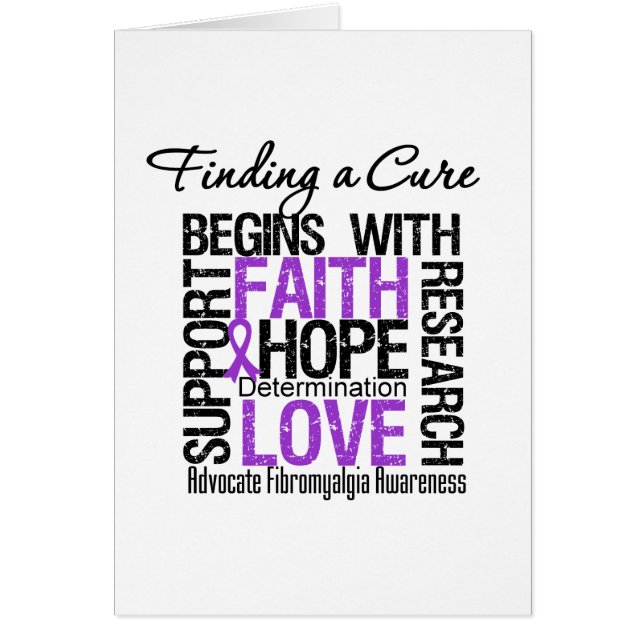 Finding a Cure For Fibromyalgia (Front)