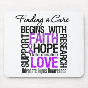 Finding a Cure For Lupus Mouse Pad