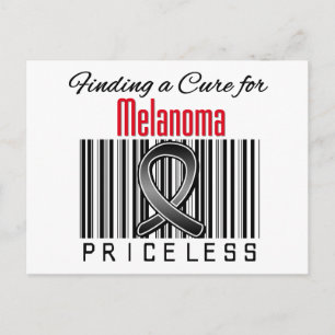 Finding a Cure For Melanoma PRICELESS Postcard