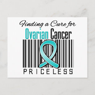 Finding a Cure For Ovarian Cancer PRICELESS Postcard