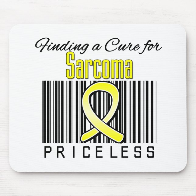 Finding a Cure For Sarcoma PRICELESS Mouse Pad (Front)