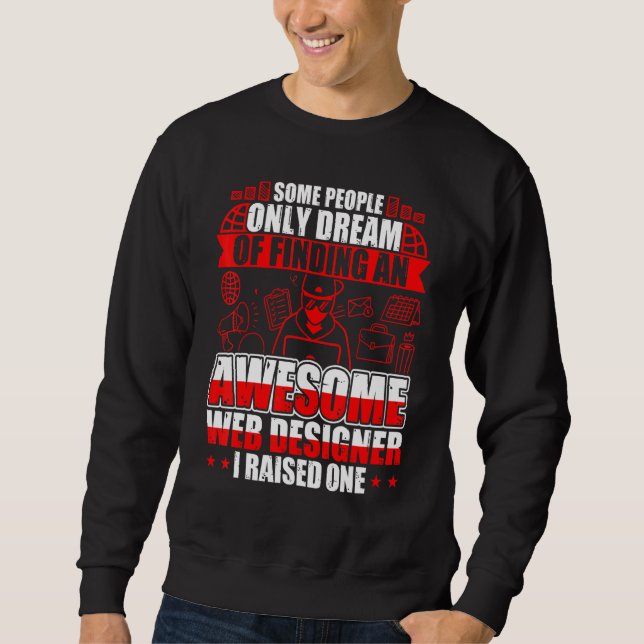 Finding An Awesome Web Designer Sweatshirt (Front)
