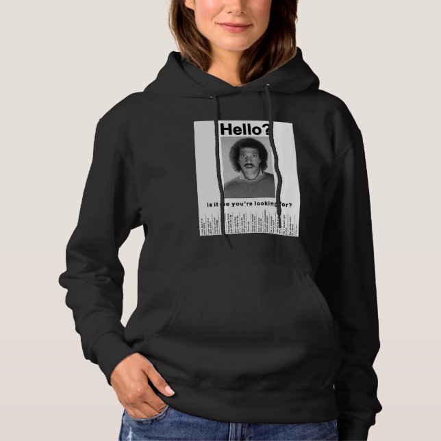 Finding Missing Person Hoodie (Front)