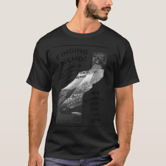 Finding Nemo Jules Vernes New Steampunk Book204 T-Shirt