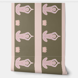 Finding Nirvana Wallpaper Border Earth Brown