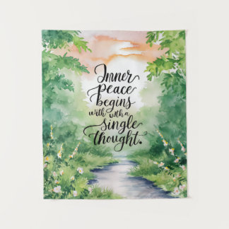 Finding Peace in Nature Tapestry