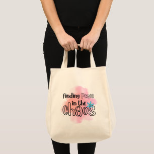 Finding Peace Tote Bag