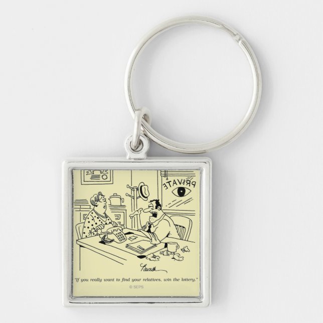 Finding Relatives Key Ring (Front)