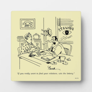 Finding Relatives Plaque