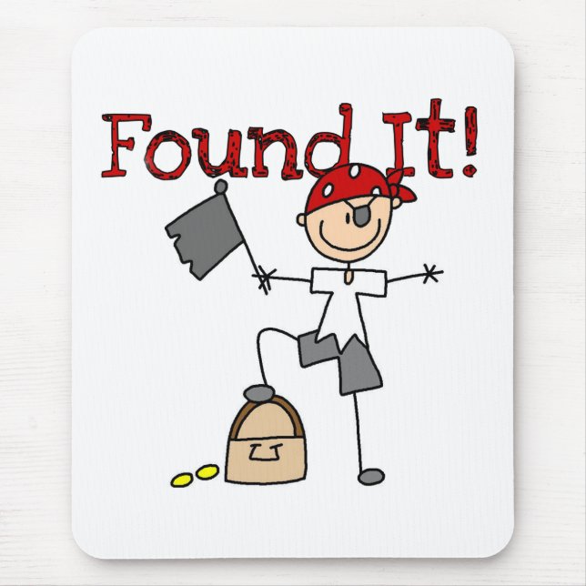 Finding Treasure Mouse Pad (Front)