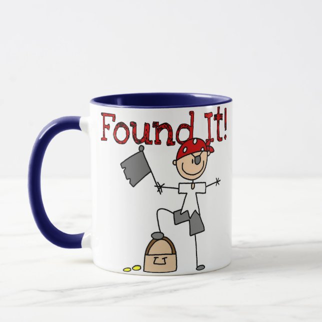 Finding Treasure Mug (Left)