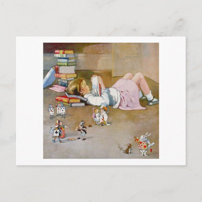 FINDING WONDERLAND POSTCARD (Front)