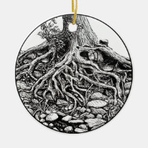 Finding Your Roots Tree Ornament