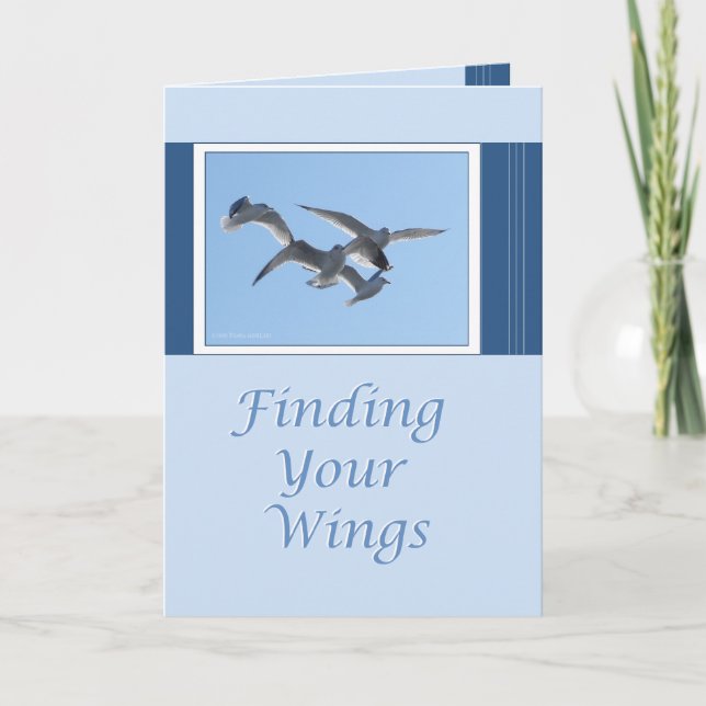 Finding Your Wings Card (Front)