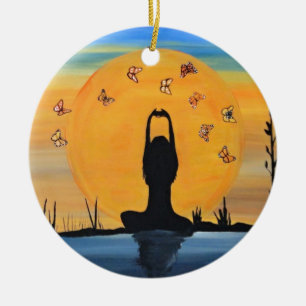 Finding your Zen Ceramic Tree Decoration