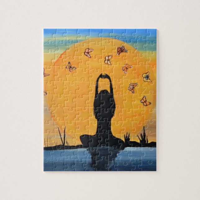 Finding your Zen Jigsaw Puzzle (Vertical)