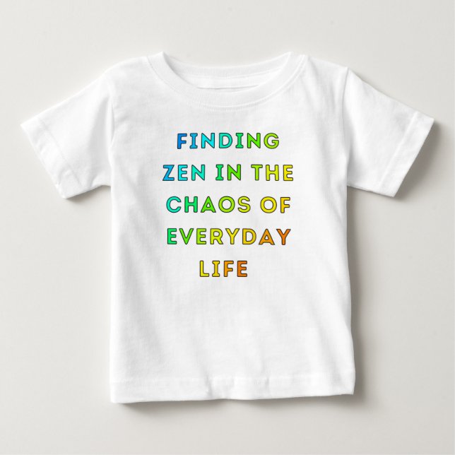 Finding Zen Baby T-Shirt (Front)