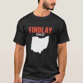 FINDLAY Ohio USA State America Travel Ohioan  T-Shirt