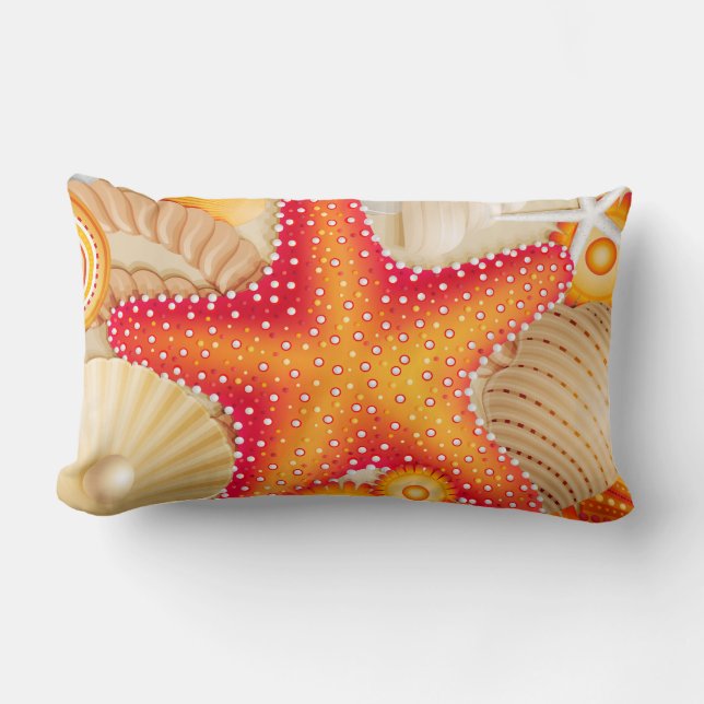 Fine Abstract Cool Cute Girly Nature Fashion Lumbar Cushion (Front)