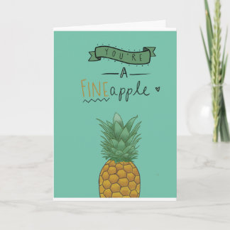 Fine-apple Birthday Card