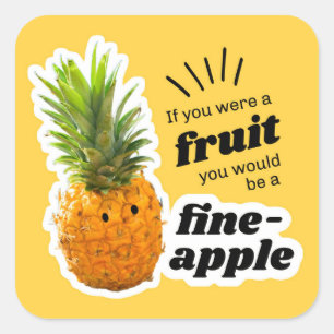 Fine-apple Sticker
