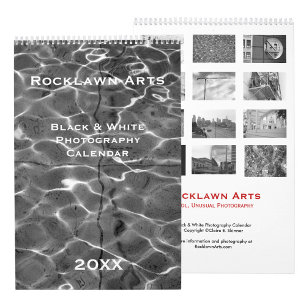 Fine Art Black and White Photography Spanish 2025 Calendar