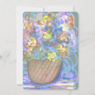Fine Art Bright FloRAL dopamine decor Contemporary