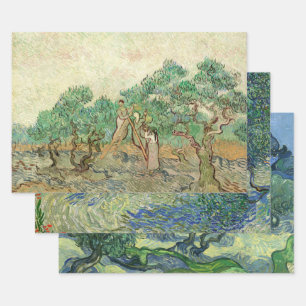 Fine Art by Vincent Van Gogh, Decoupage Wrapping Paper Sheet