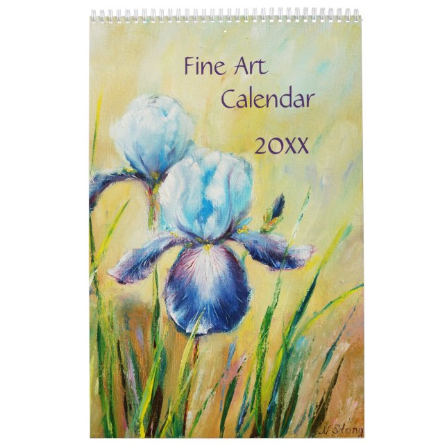Fine Art calendar 2025 seasons (Cover)