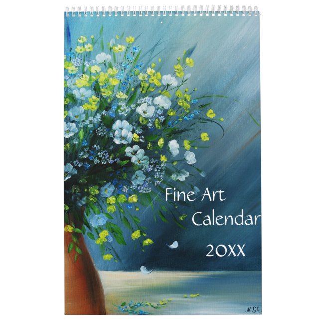 Fine Art calendar 2025 seasons (Cover)