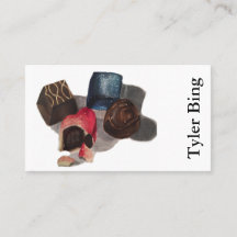 Fine Art Chocolates Business Card