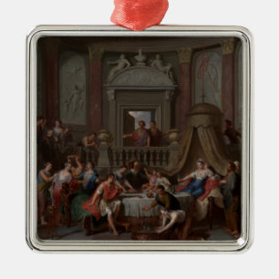 Fine art Cleopatra Hoet Metal Ornament