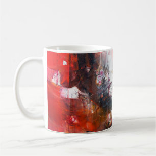 Fine art contemporary work - paintingart,fine,cont coffee mug