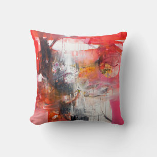 Fine art contemporary work - paintingart,fine,cont cushion