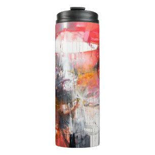Fine art contemporary work - paintingart,fine,cont thermal tumbler