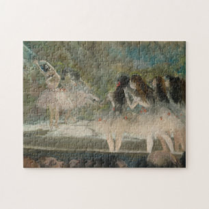 Fine Art   Degas Ballerinas Jigsaw Puzzle