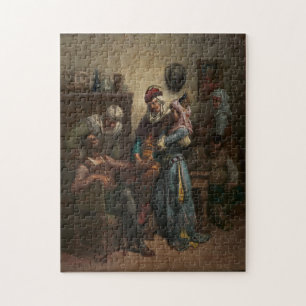 Fine Art Don Quixote Sancho Panza - Gustave Dore Jigsaw Puzzle