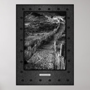 Fine Art, Journey Made, faux riveted steel Poster