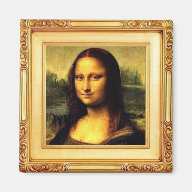 Fine Art Magnet - Mona Lisa by Leonardo da Vinci (Front)