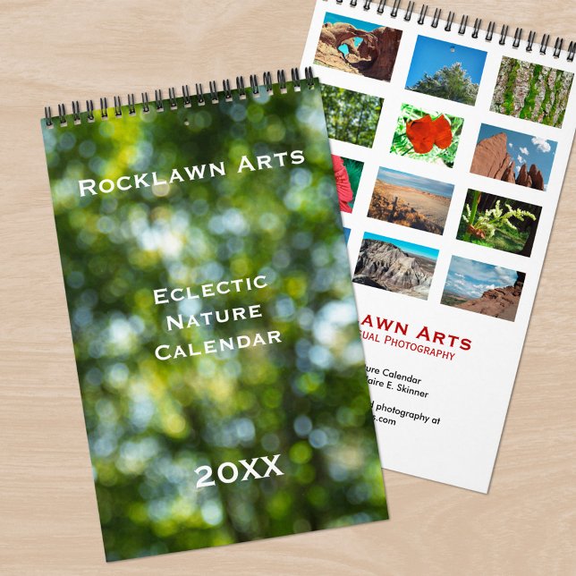 Fine Art Nature Photos Spanish 2026 Calendar (Fine Art Nature Photos Spanish Calendar, front/back)