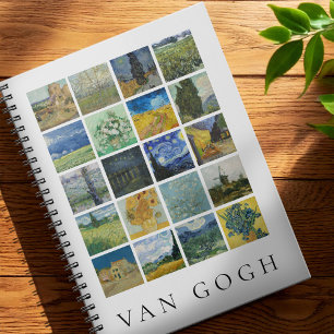 Fine Art Painting Collage Vincent Van Gogh Notebook